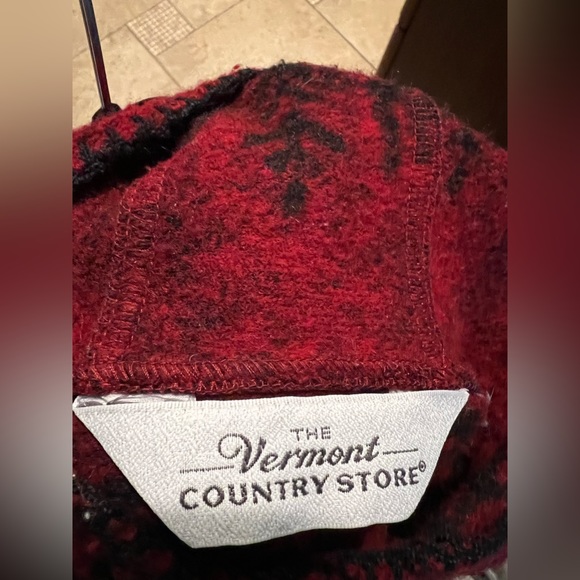 Vermont Country Store women’s hooded Berber fleece cape XL/2X Plus Size - Picture 3 of 7